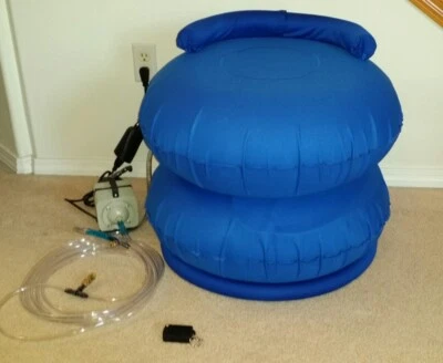 LIFESTYLE SOLUTIONS Personal Cushion Lift, Made in USA, New Inflatable Lifting Chair for the Floor