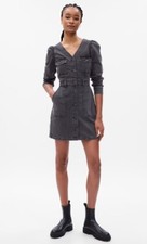 Gap Western Denim Mini Dress Women’s Size 6 NWT New