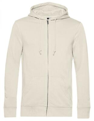 Organic Zipped Hood Jacket, gekämmte Bio-Baumwolle  | B&C | WU35B