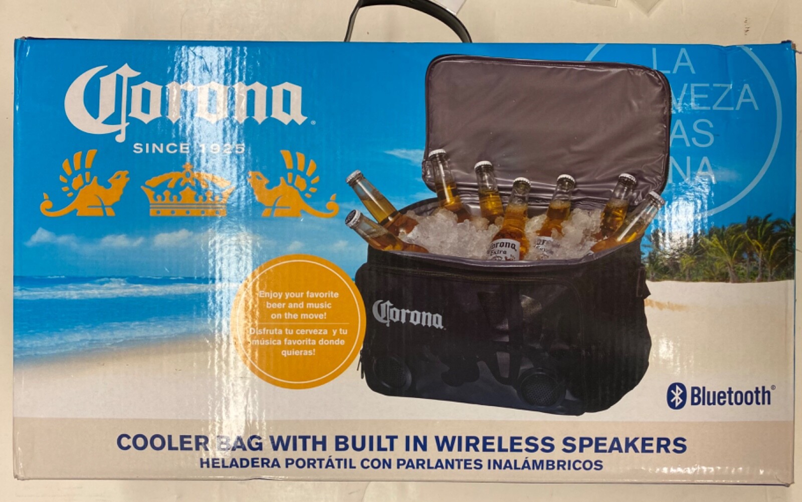 Corona Cooler Bag W/BuiltIn Wireless Speakers (00716CO) eBay