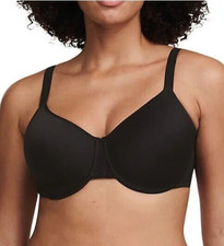 Chantelle C13F70 Norah Spacer Contour Underwire Black Bra 44DD  