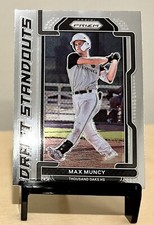 Max Muncy 2021 Prizm Draft Picks Card #DS-MU, Draft Standouts Insert