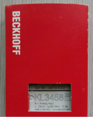 Beckhoff  KL3458 PLC Module KL3458 New In Box Expedited Shipping