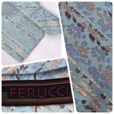 Ferucci Silk Tie Light Blue 145