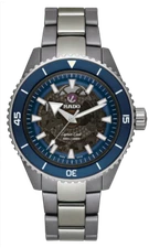 New Rado Captain Cook High-Tech Ceramic Blue Dial Men's Watch R32128202