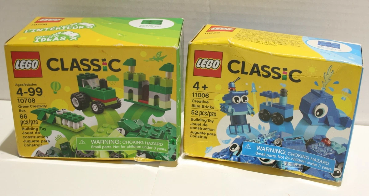 grip cap Vorming SEALED LEGO® Classic Creative Blue & Green Bricks Building Sets 11006 10708 | eBay grip cap Vorming SEALED LEGO® Classic Creative Blue & Green Bricks Building Sets 11006 10708 | eBay