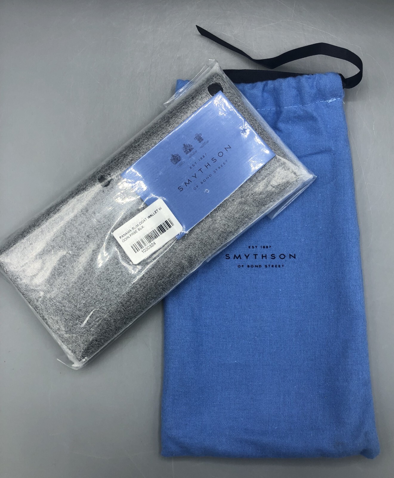 SMYTHSON Black Panama Slim Coat Wallet with Coin Pocket, RRP:£275! New & Unused image 4
