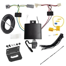 Trailer Tow Wiring Harness + Bracket Kit For 21-24 Toyota Venza All Styles NEW