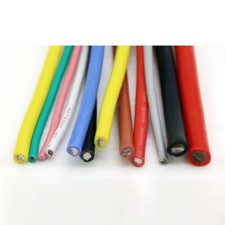 Flexible Soft Silicone Electronic Wire Tinned Copper Stranded Automotive Cable