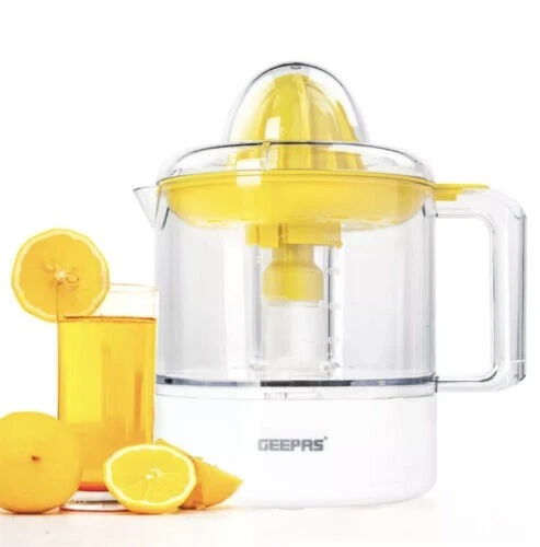 Geepas Electric Citrus Squeezer Juicer Machine Juice Press Lemon Extractor 25W