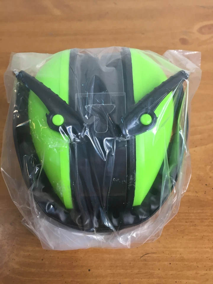 Proteção de ouvido infantil verde - faixa de cabeça sobre a orelha com bolsa de armazenamento - Imagem 2 de 4