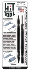 NEW HOT TOOL NS12HF BLACK OXIDE IMPACT Nail Set COMBO SET PACK 1/32 2/32 7468317