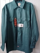 Large Dickies Lincoln Green Mens Long Sleeve