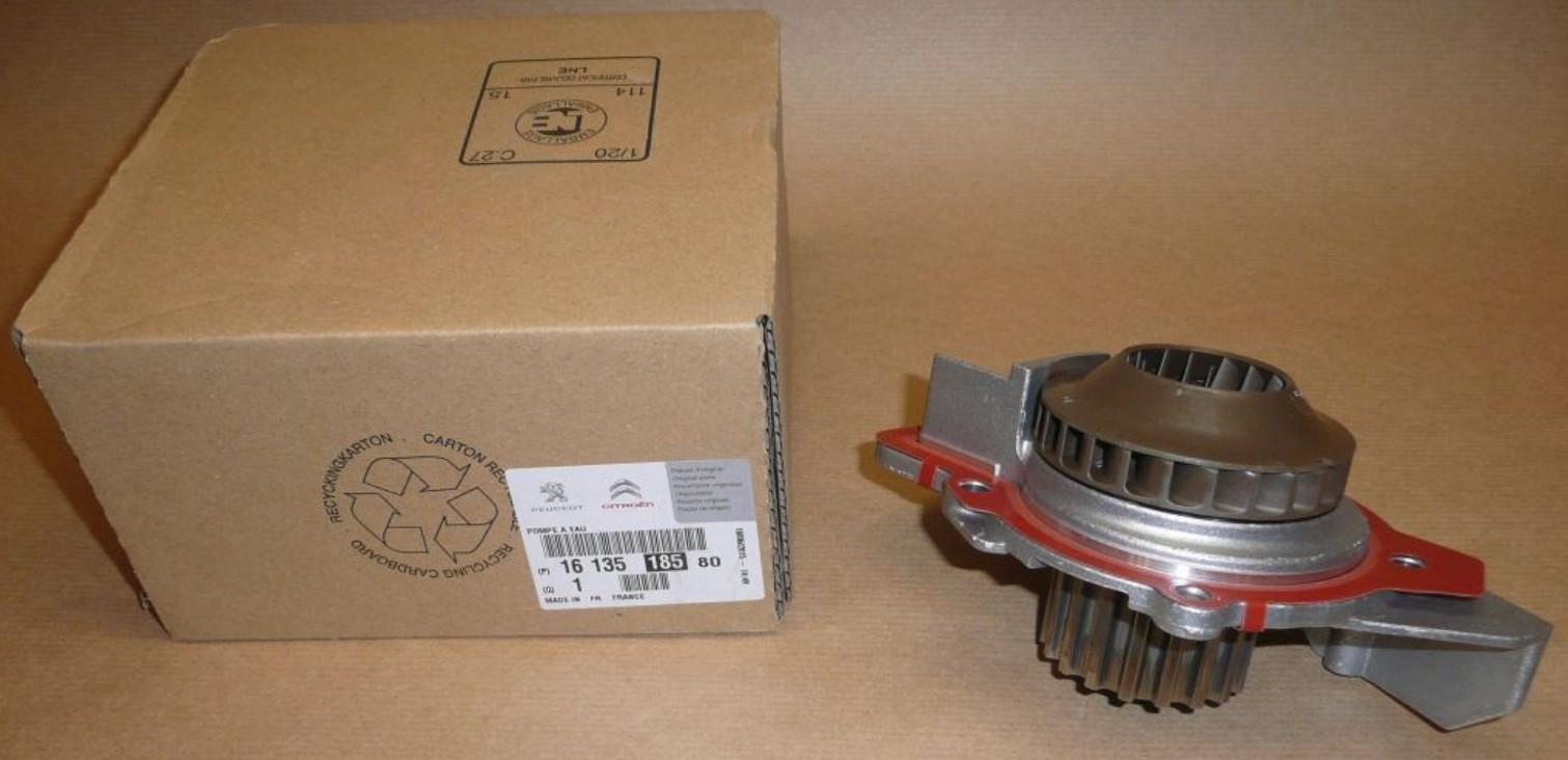 Pompe à eau premium 1613518580 pour motorisation exigeante Peugeot RCZ et 508