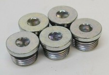 5x 3/4-16 3/4 SAE Drain Plug 5/16 Allen Nitri...
