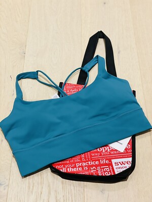 Lululemon Free To Be Bra Long Line ICVE Size 12 (CAN) 16 (AUS