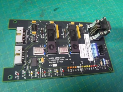 #ad Genetic Microsystems Z Axis Motor Translator Board PCB Assembly 30 0025GMS 417 $29.71