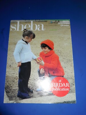 Sirdar Kinder Jacke Mütze & Schal Strickmuster 3272