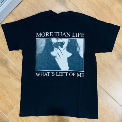MORE THAN LIFE Melodic Band What's Left Of Me T Shirt Full Size S