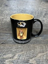 RARE Missouri Mizzou Tigers Coffee Cup Mug 3D "SPINNER" Truman The Tiger NCAA H1