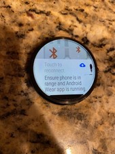 Motorola Moto 360 46mm Smart Watch 316L - Small Line On Screen . WATCH ONLY