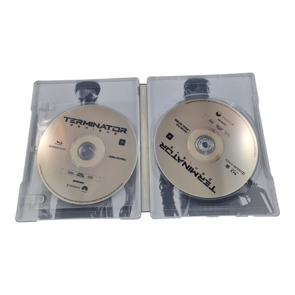 Terminator Genisys Steelbook (Blu-ray, 2015) - Region B - Image 2 of 4