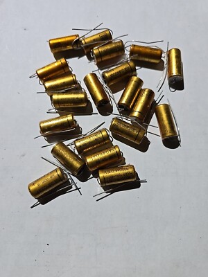 20 Stück NOS Roederstein ROE Elko axial liegend 1000uF 16V 1000MFD (E25#D)