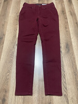 Aeropostale Pants, Women's Size REG, Maroon, High Waisted