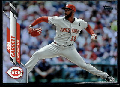 2020 Topps #217 Amir Garrett Rainbow Foil Cincinnati Reds