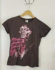 Vintage Bay Island Women's Medium Michael Jackson Thriller T-Shirt Distressed