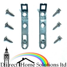 Front Fixing Hook Brackets for Grass Nova Pro Deluxe Drawers (pair) Incl Screws