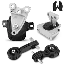 Engine Motor Trans Mounts Kit 4PCS With Support Fits 06-10 Honda Civic 1.8L