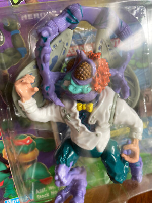 【MOC】TMNT Baxter Stockman Vintage Takara 1992 Baxter Stockman MOC TMNT Vintage Ninja Turtles Figure NEW IN