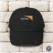 World Vision Logo Unisex Distressed Cap