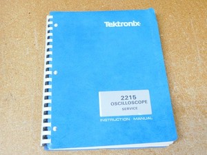 Tektronix 2215 Oscilloscope Service User Manual Revised February 1982 (original)