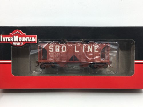 Coche tolva cubierta HO Intermountain 48629-07 Soo Line 1958 pies cúbicos 2 bahías #8919 | Zustand: Used