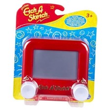 Mini 5"x5" - Kids  Toddlers Pocket Travel Toy for Stocking Etch A Sketch