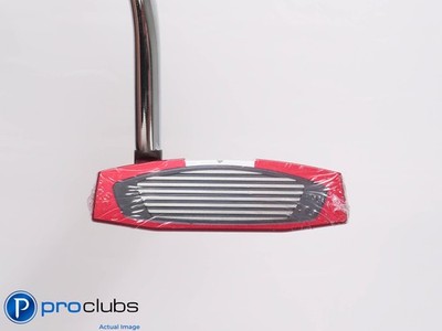 NEW Left Handed TaylorMade Spider GTX Red Single Bend 34