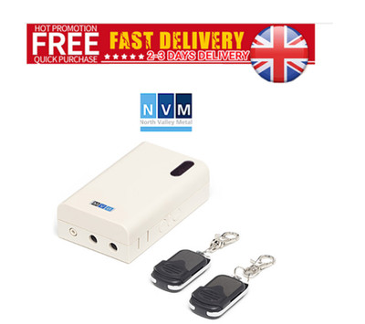 REMOTE CONTROL UNIT & 2 Handsets Roller Shutter Garage Doors NVM Type ...