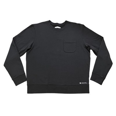 Outerknown Organic Cotton Recycled Polyester Crewneck Sweatshirt Black Sz L