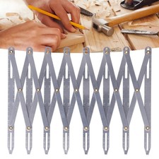 Buttonhole Spacer Button Holes Seam Guide Ruler Sewing Tools Sowing Kit Aluminum