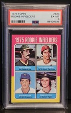 Keith Hernandez 1975 Topps RC Rookie Card 623 PSA 6 EX-MT