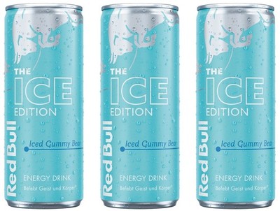 Red Bull The Winter Ice Edition Iced Vanilla Berry Iced Gummy Bear 3× 250ml