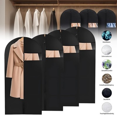 Kleidersack Kleiderhülle 4PCS Kleiderschutzhülle Knitterfrei für Business Reise