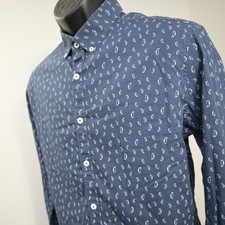 Penguin Heritage Slim Fit "Penguins" Button Up Long Sleeve Mens 16 34/35 Large
