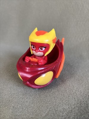 PJ Masks Owlette Owl Glider Red Racer Car Vehicle 4  Race Car