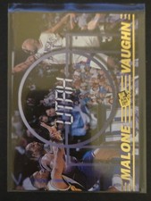 1997 Press Pass Double Threat #40 Jacque Vaughn / Karl Malone