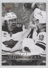 2023-24 Upper Deck Series 1 UD Canvas Black & White Mats Zuccarello #C38 2o7