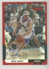 2004-05 Bowman Signature Foil 48/50 Mike Bibby #10 ht1