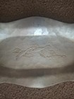 Vintage Rare Aluminum Hand Forged Duck(s) Waterfowl Bird Serving Plate Tray Dish — photo 2